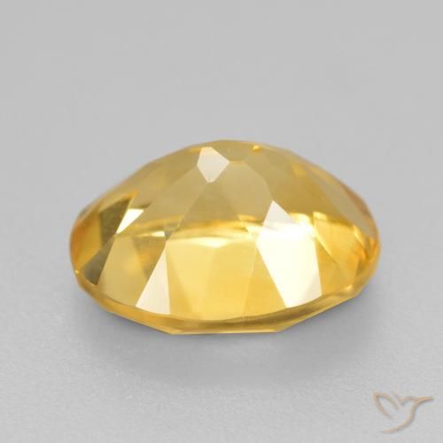 Citrino Arancio dorato naturale da 1.91 ct, Ovale, VS