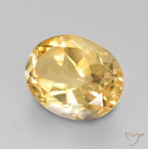 Citrino Oro naturale da 1.90 ct, Ovale, VS