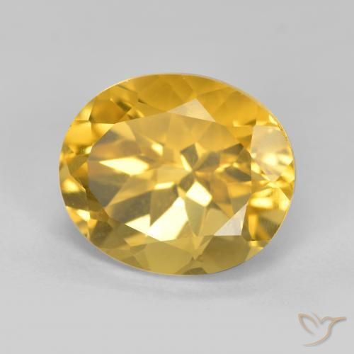 Citrino Dorato medio naturale da 5.01 ct, Ovale, VVS-VS