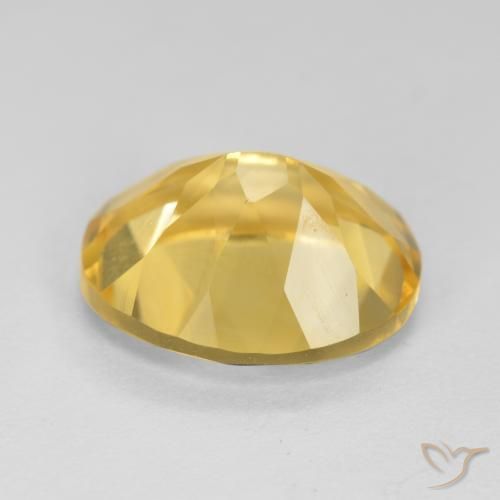 Citrino Arancio dorato naturale da 4.26 ct, Ovale, VVS-VS