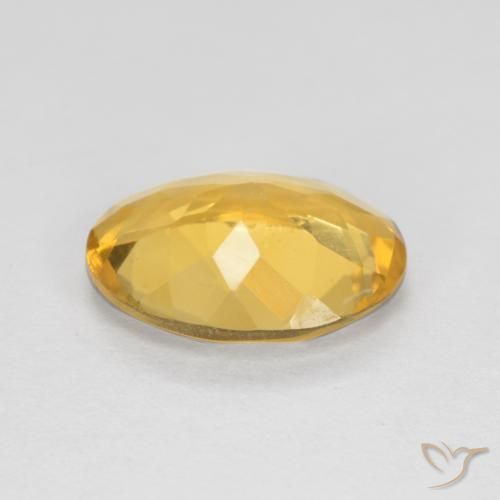 Citrino Arancio Dorato Profondo naturale da 1.40 ct, Ovale, VS
