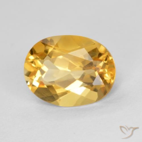 Citrino Oro brillante naturale da 1.73 ct, Ovale, VS