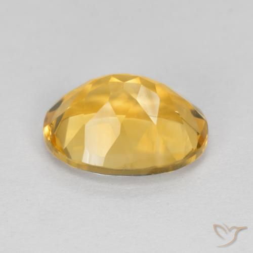 Citrino Arancio Dorato Profondo naturale da 1.83 ct, Ovale, VVS-VS