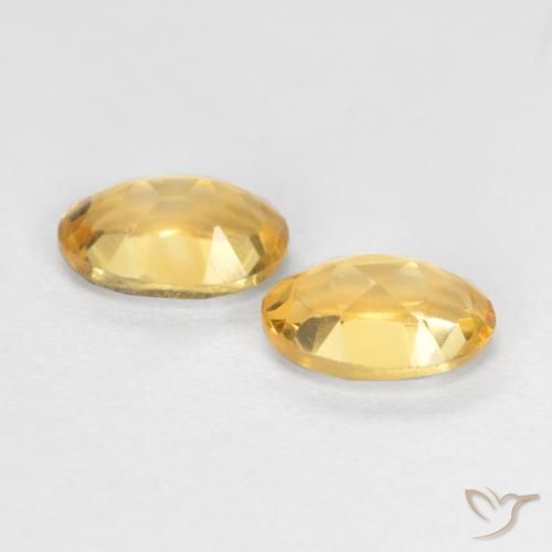 Gemme di Citrino Oro naturale da 0.86 ct, Ovale, VVS-VS