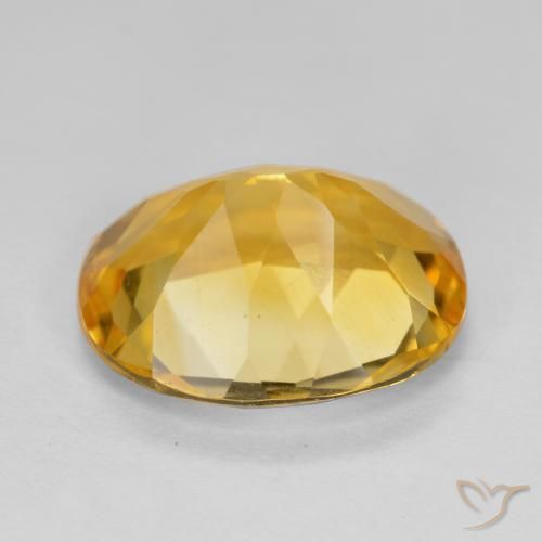 Citrino Oro profondo naturale da 4.01 ct, Ovale, VS