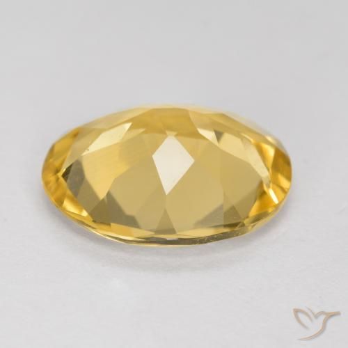 Citrino Oro naturale da 3.16 ct, Ovale, VVS-VS