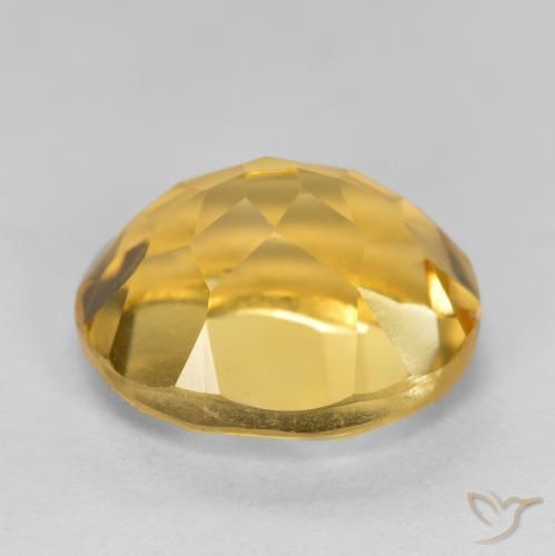 Citrino Oro naturale da 5.22 ct, Ovale, VVS-VS