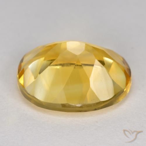Citrino Dorato medio naturale da 4.28 ct, Ovale, VS