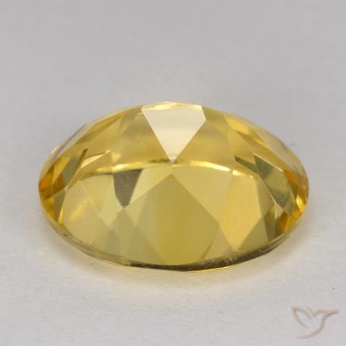 Citrino Dorato medio naturale da 4.70 ct, Ovale, VS