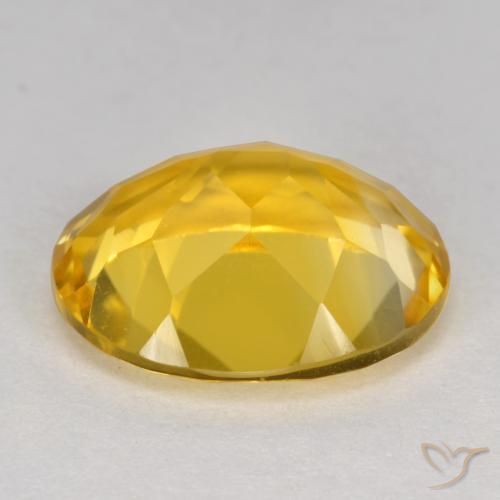 Citrino Dorato medio naturale da 4.34 ct, Ovale, VS