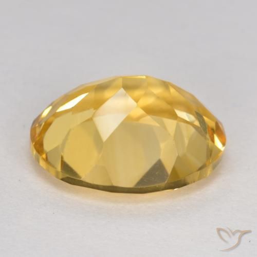 Citrino Arancio dorato naturale da 4.14 ct, Ovale, VS