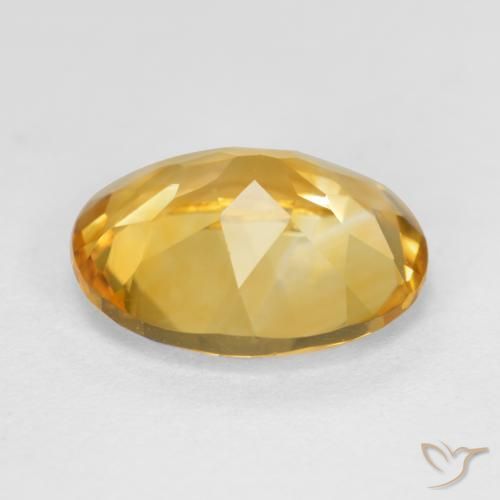 Citrino Arancio dorato naturale da 3.85 ct, Ovale, VS
