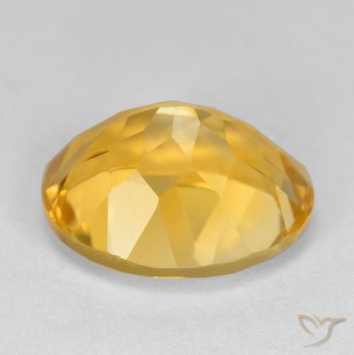 Citrino Oro brillante naturale da 4.53 ct, Ovale, VS