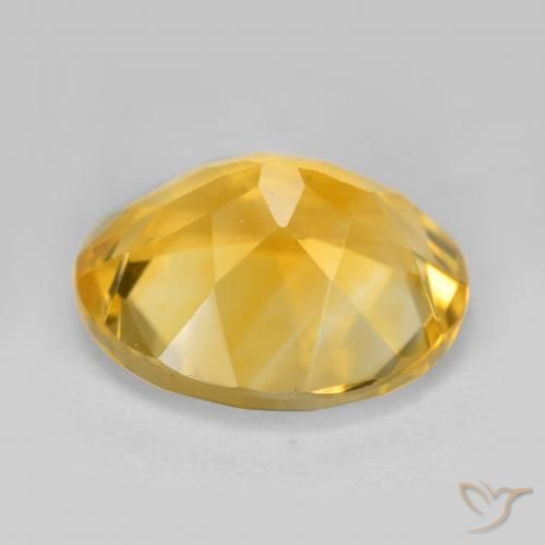 Citrino Arancio dorato naturale da 4.22 ct, Ovale, VS