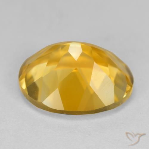 Citrino Oro brillante naturale da 4.35 ct, Ovale, VS