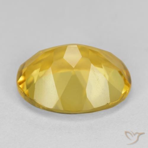 Citrino Arancio dorato naturale da 4.07 ct, Ovale, VS
