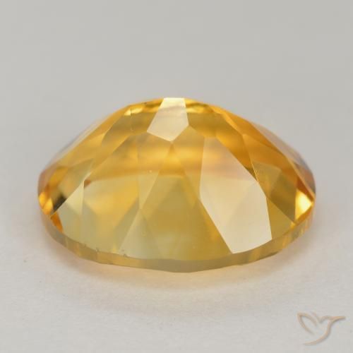 Citrino Dorato medio naturale da 4.73 ct, Ovale, VS