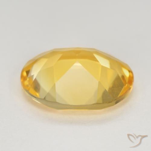 Citrino Oro medio naturale da 3.44 ct, Ovale, VS
