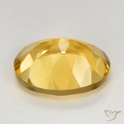 Citrino Dorato medio naturale da 4.27 ct, Ovale, VS