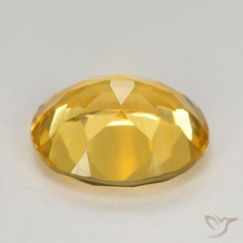 Citrino Dorato medio naturale da 4.63 ct, Ovale, VS