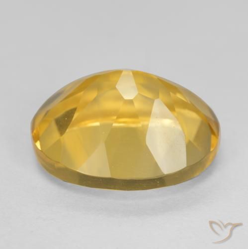 Citrino Dorato naturale da 4.90 ct, Ovale, VS