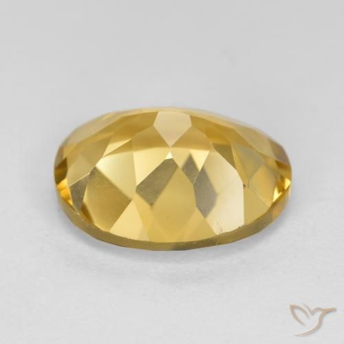 Citrino Dorato medio naturale da 4.28 ct, Ovale, VS