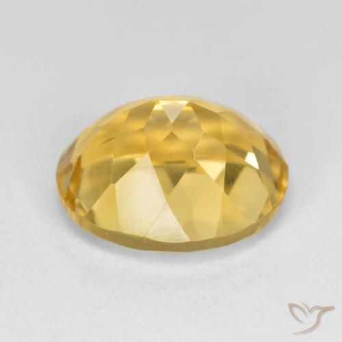 Citrino Oro naturale da 4.90 ct, Ovale, VVS-VS