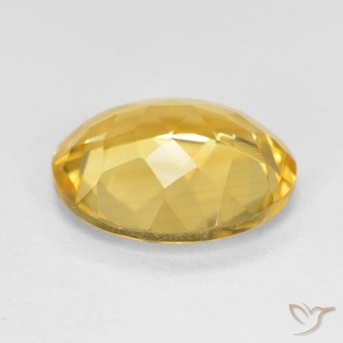 Citrino Oro naturale da 3.89 ct, Ovale, VS