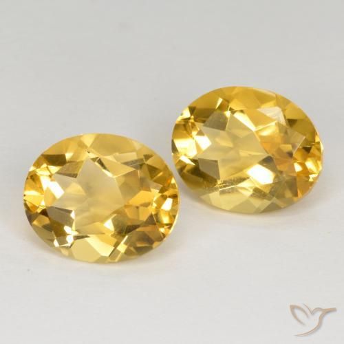 Gemme di Citrino Dorato medio naturale da 6.72 ct, Ovale, VVS-VS