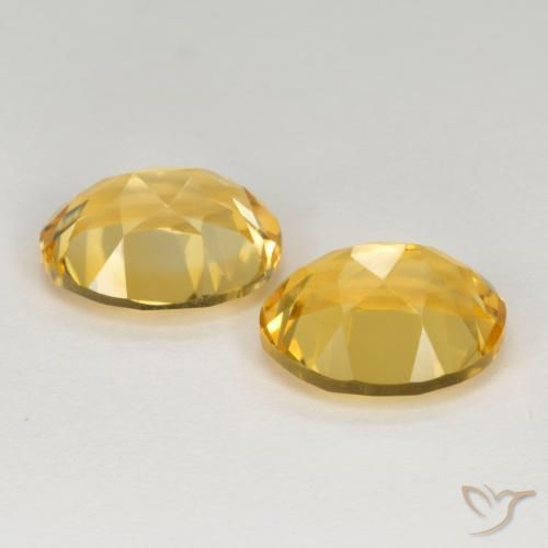 Gemme di Citrino Dorato medio naturale da 6.72 ct, Ovale, VVS-VS