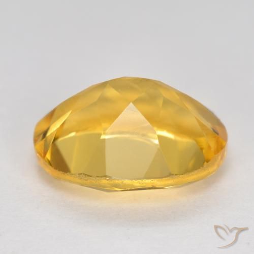 Citrino Dorato medio naturale da 3.49 ct, Ovale, VVS-VS