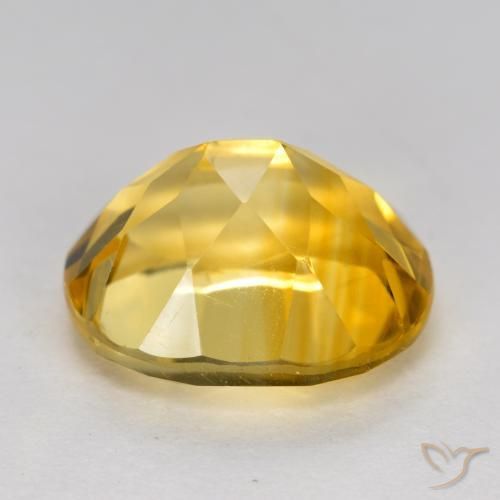 Citrino Dorato medio naturale da 3.66 ct, Ovale, VVS-VS