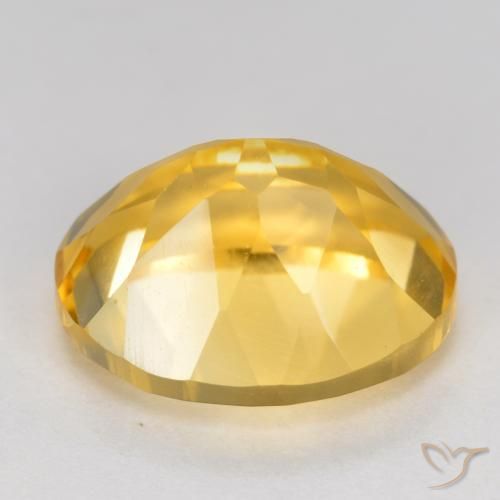Citrino Oro medio naturale da 3.92 ct, Ovale, VVS-VS