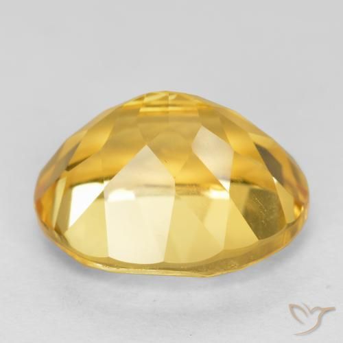 Citrino Oro medio naturale da 3.68 ct, Ovale, VVS-VS