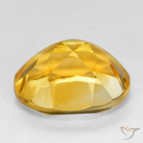 Citrino Oro brillante naturale da 3.50 ct, Ovale, VVS-VS