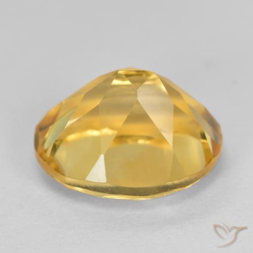 Citrino Dorato medio naturale da 3.80 ct, Ovale, VVS-VS