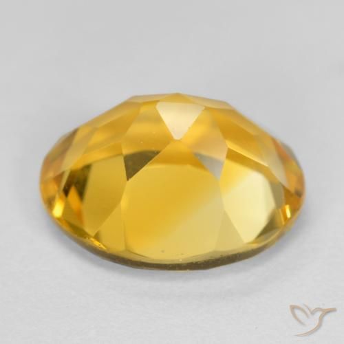 Citrino Arancio dorato naturale da 3.35 ct, Ovale, VVS-VS