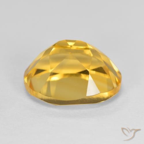 Citrino Dorato medio naturale da 3.76 ct, Ovale, VVS