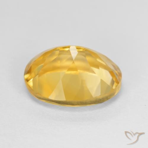 Citrino Arancio dorato naturale da 3.51 ct, Ovale, VVS-VS