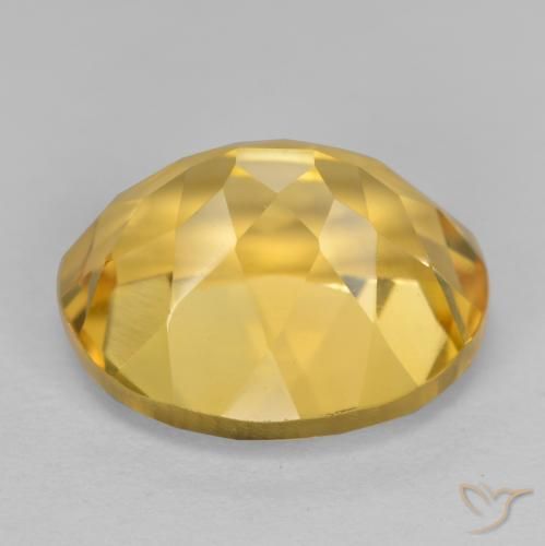 Citrino Arancio dorato naturale da 3.66 ct, Ovale, VVS