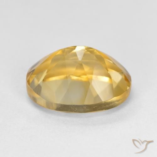 Citrino Oro profondo naturale da 3.91 ct, Ovale, VVS