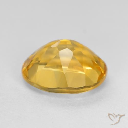 Citrino Dorato medio naturale da 3.44 ct, Ovale, VVS