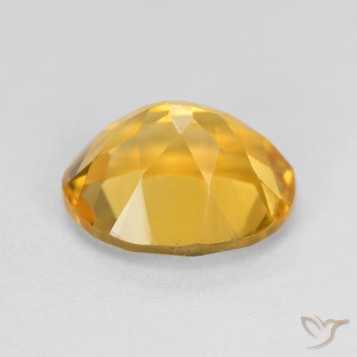 Citrino Dorato medio naturale da 3.40 ct, Ovale, VVS