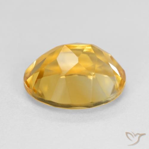 Citrino Dorato medio naturale da 3.59 ct, Ovale, VVS