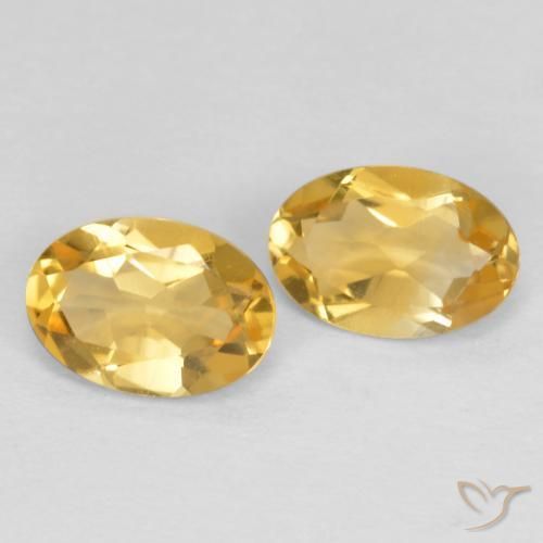 Gemme di Citrino Oro naturale da 0.81 ct, Ovale, VVS-VS