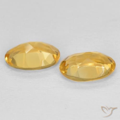 Gemme di Citrino Oro naturale da 0.81 ct, Ovale, VVS-VS