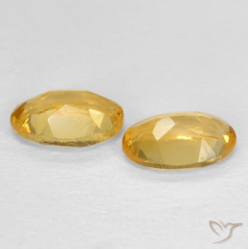Gemme di Citrino Oro naturale da 0.74 ct, Ovale, VS