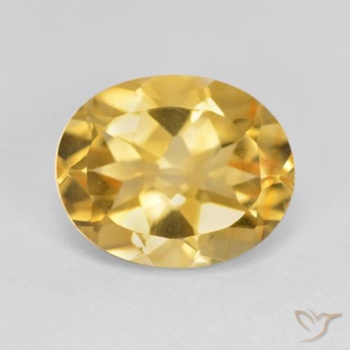3.38ct Naturale Oro Citrino, Ovale, VVS-VS