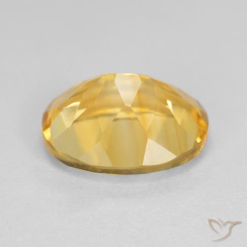 Citrino Oro naturale da 3.38 ct, Ovale, VVS-VS