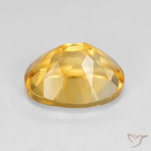 Citrino Oro naturale da 3.74 ct, Ovale, VVS-VS